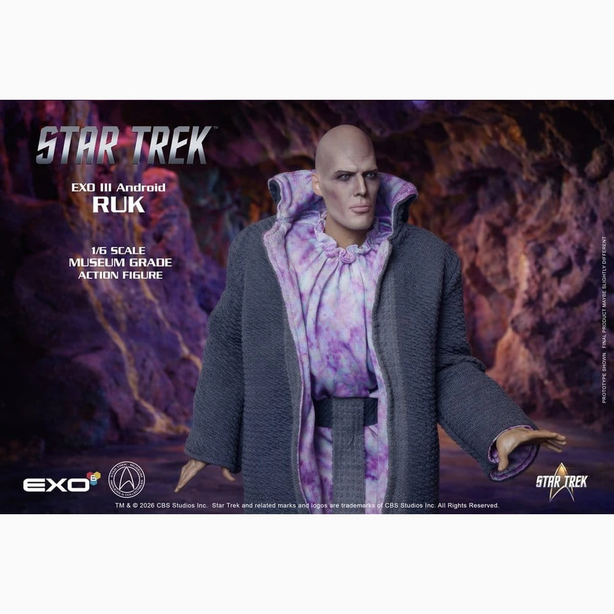 Star Trek: La série originale figurine 1/6 Ruk EXO III Android 33 cm - Image 5