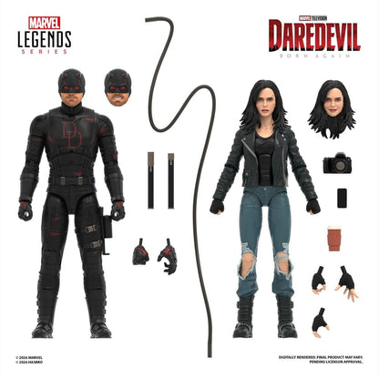Daredevil: Born Again Marvel Legends pack 2 figurines Daredevil & Jessica Jones 15 cm - Image 5