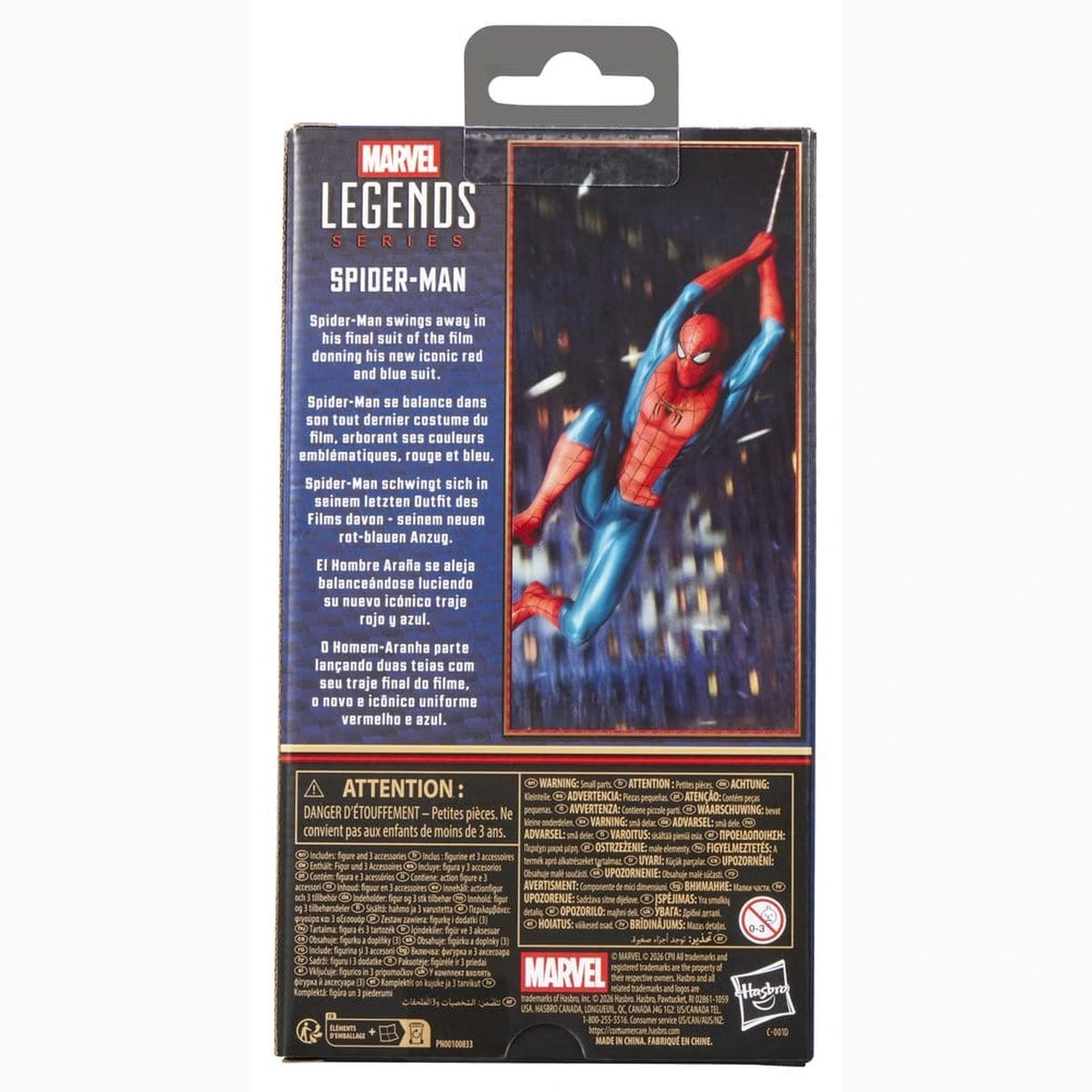 Spider-Man: No Way Home Marvel Legends figurine Spider-Man 15 cm - Image 3