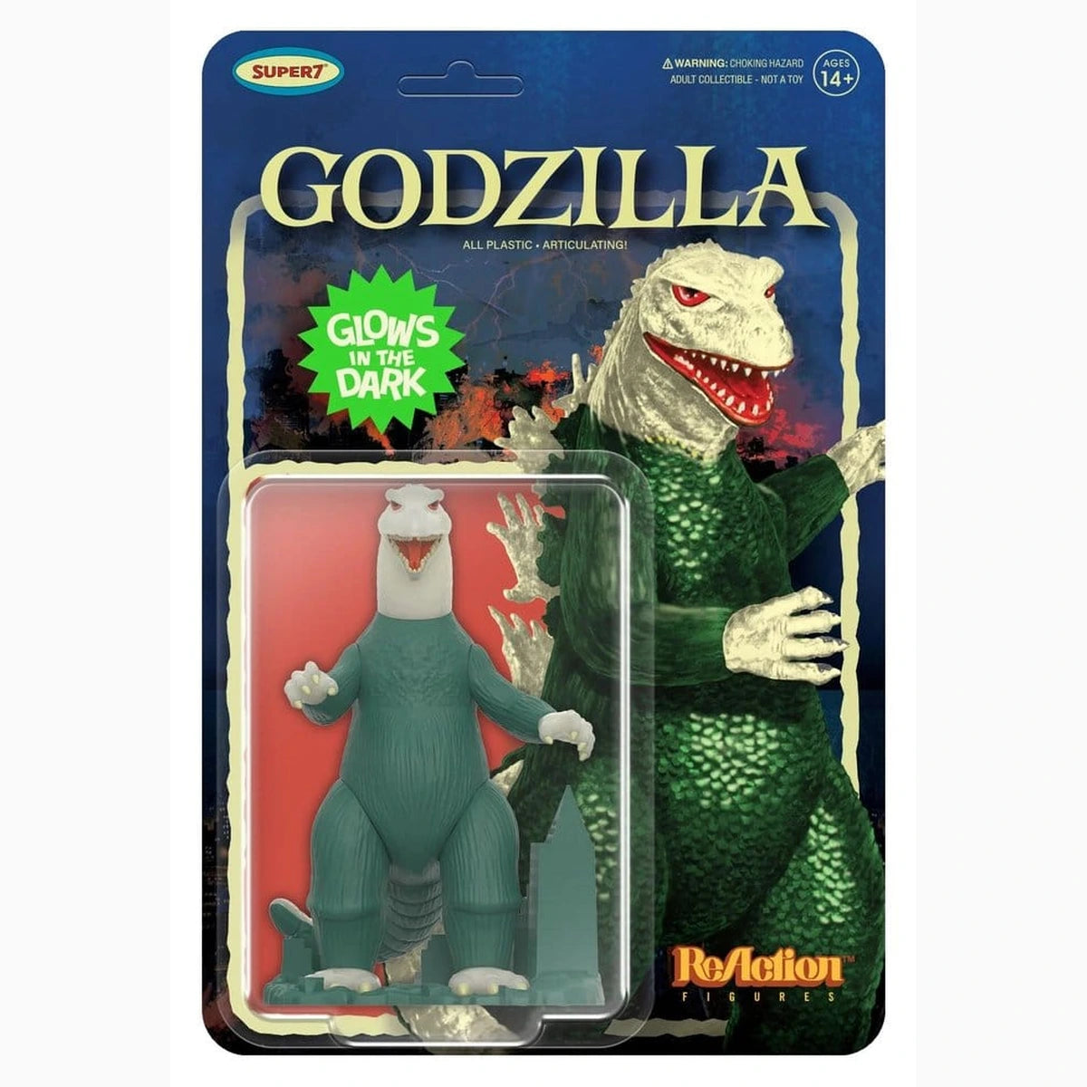 Godzilla Toho Figurine ReAction Godzilla Model Kit (Glow) 10 cm - Image 1