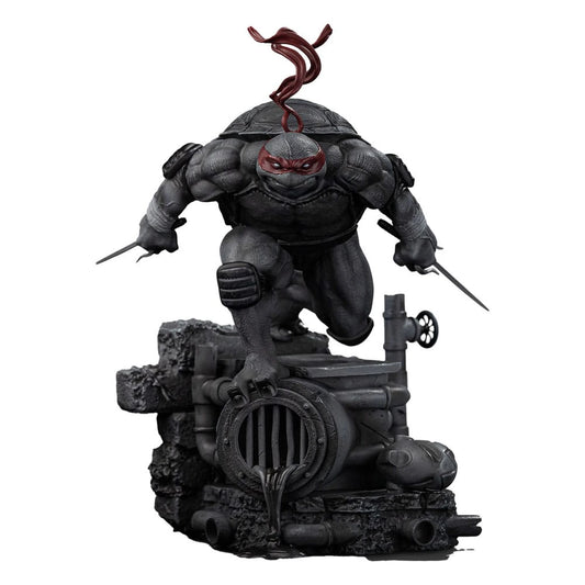 Tortues Ninja statuette 1/10 Art Scale Raphael Black and White Variant 26 cm heo exclusive - Image 1