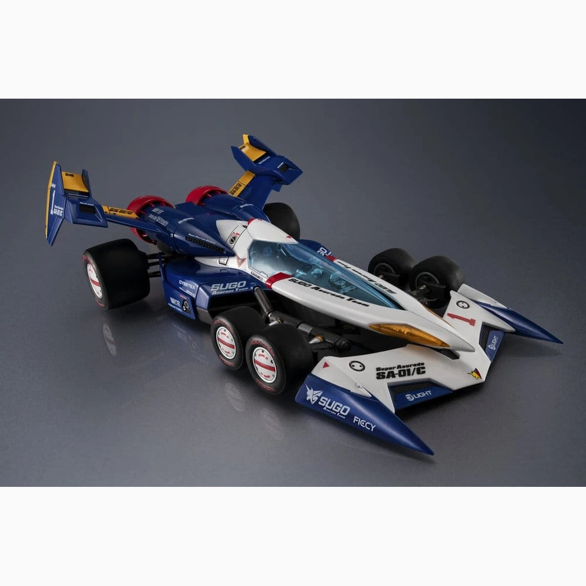 Future GPX Cyber Formula véhicule Variable Action 2ndLAP Super Asurada SA-01/C 20 cm - Image 2