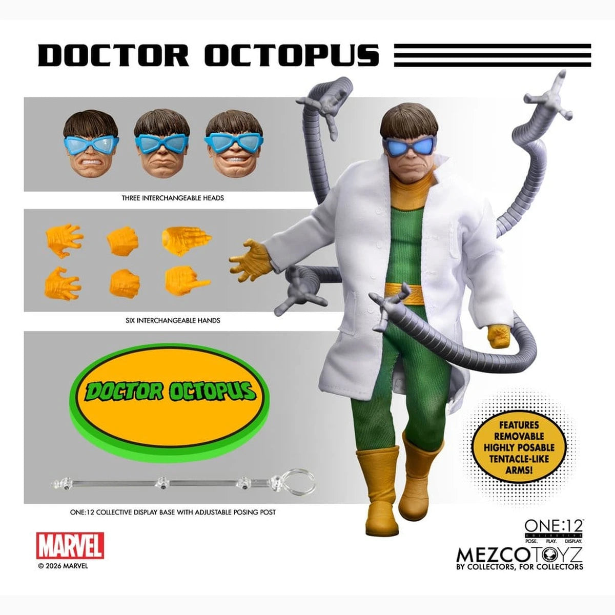Marvel Comics One:12 Collective figurine 1/12 Doctor Octopus 16 cm - Image 2
