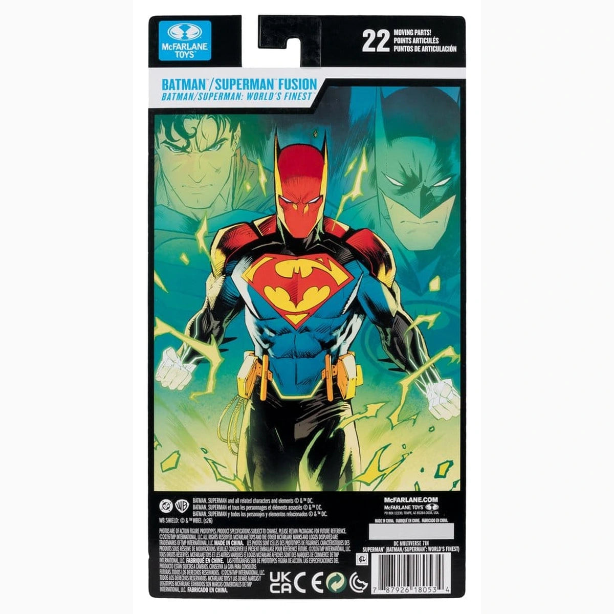 DC Multiverse figurine Batman (Superman World's Finest) 18 cm - Image 7