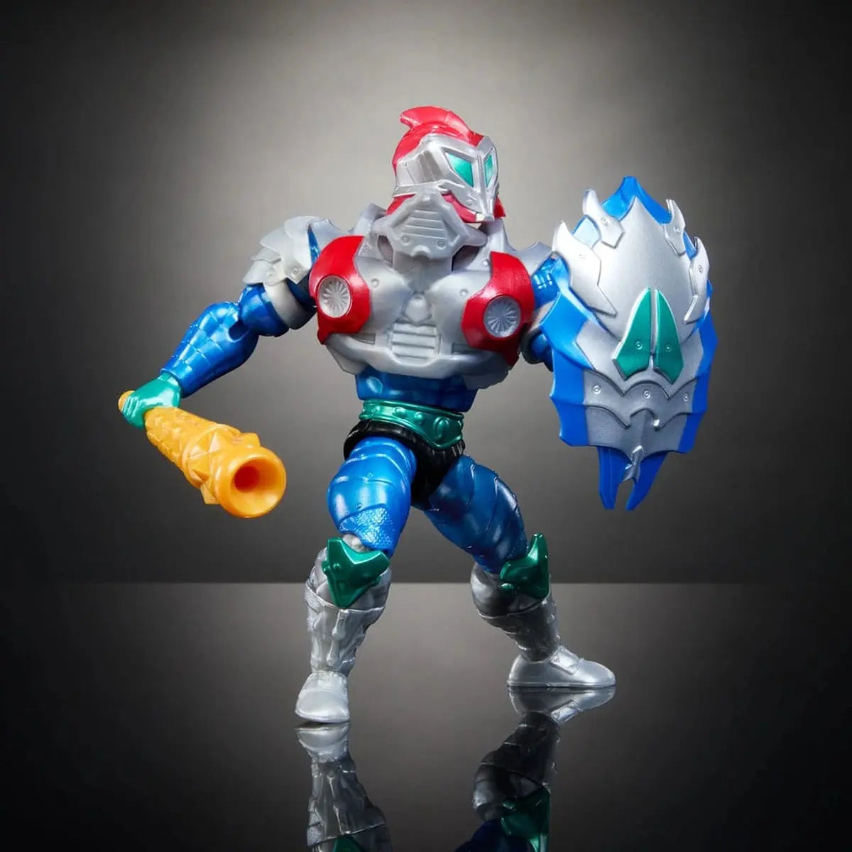 MOTU x TMNT: Turtles of Grayskull figurine Mekaneck 14 cm - Image 7