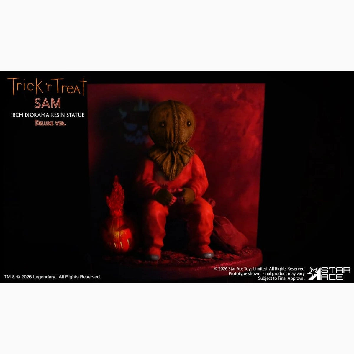 Trick R Treat Diorama Resin Statue Sam DX 18 cm - Image 2