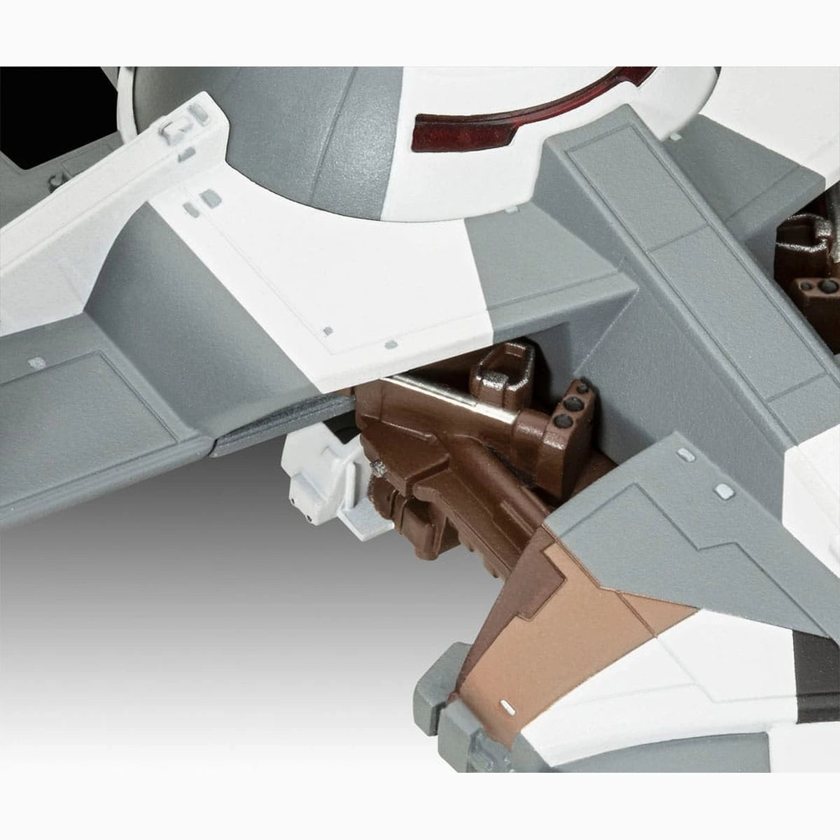 Star Wars Episode I kit complet maquette 1/120 Darth Maul's Sith Infiltrator 22 cm - Image 5