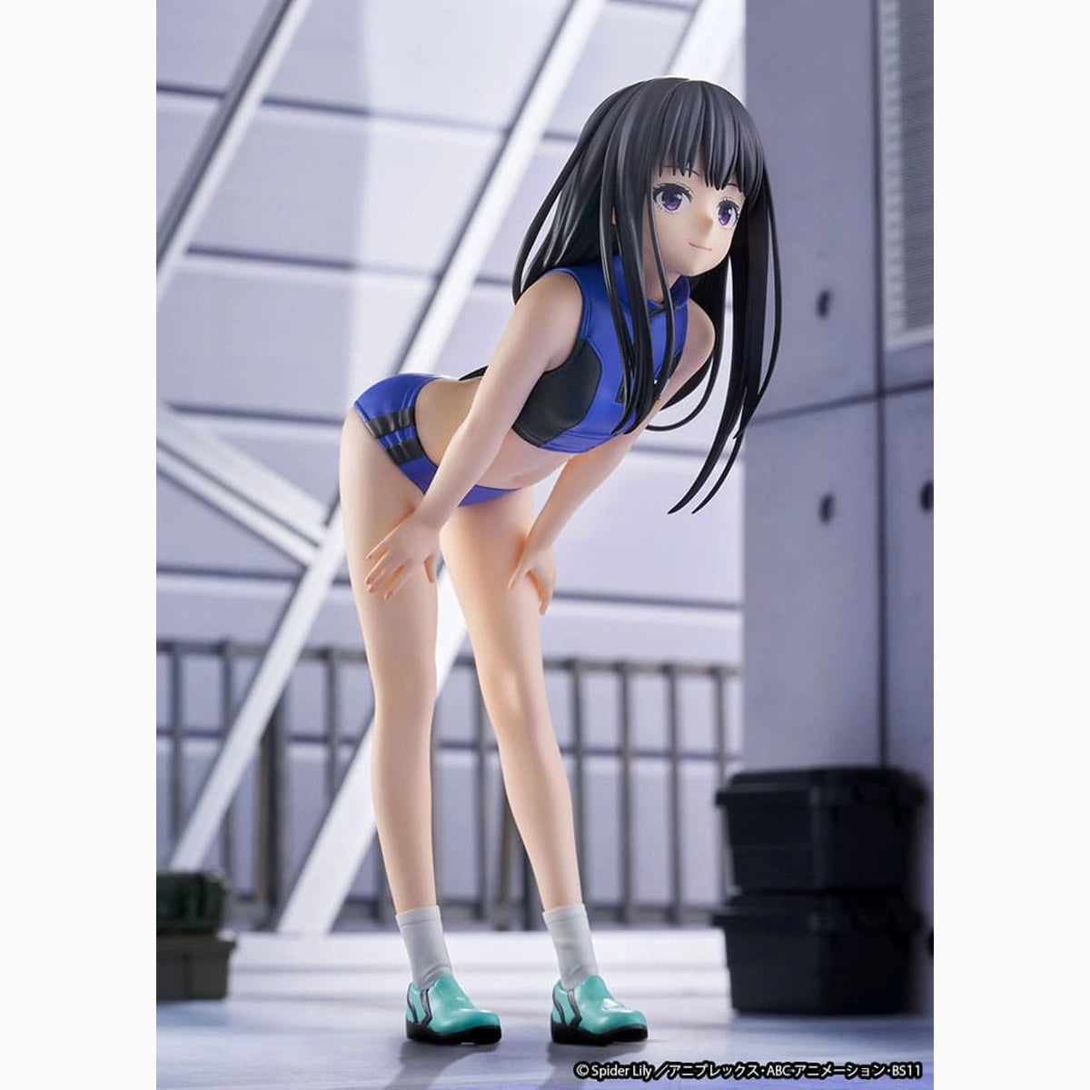 Lycoris Recoil statuette PVC 1/7 Takina Inoue Traning wear Ver. 18 cm - Image 4