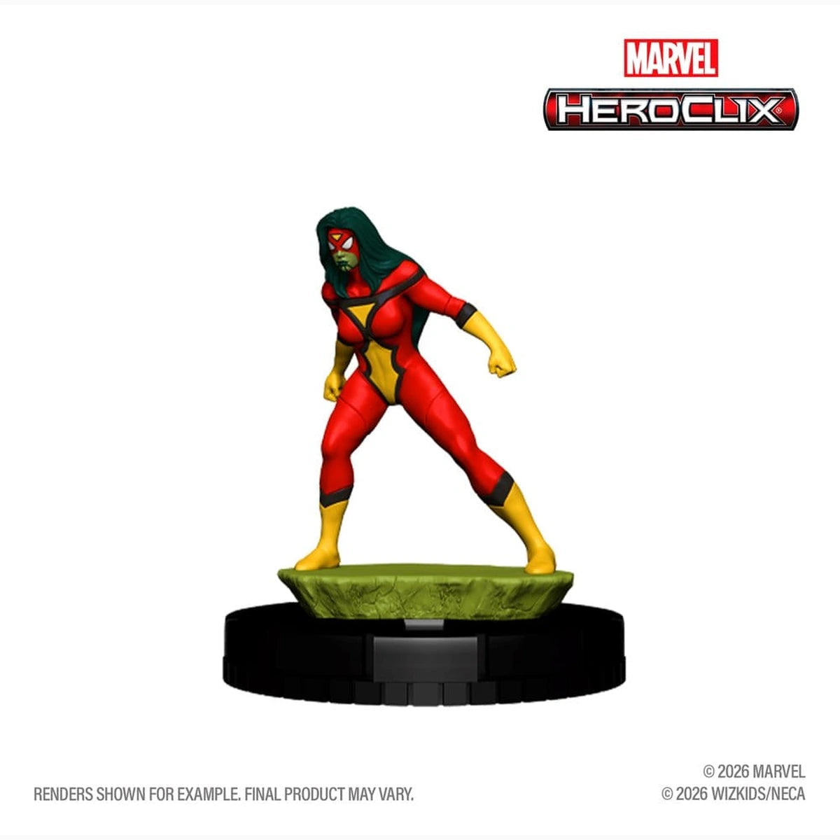 Marvel HeroClix: Secret Wars figurine Skrull Queen Spider-Woman 10 cm - Image 1