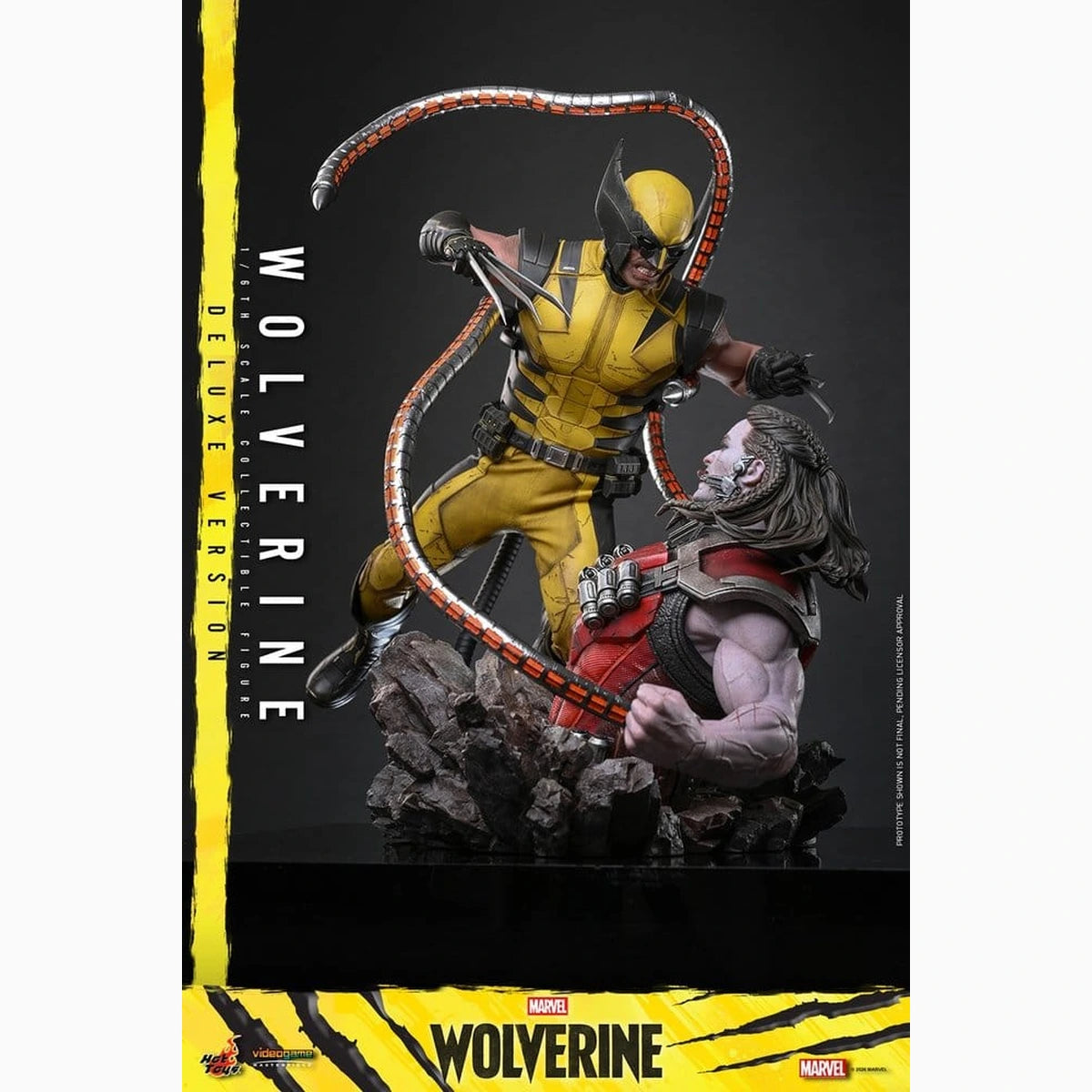 Marvel Video Game Masterpiece Figurine 1/6 Wolverine (Deluxe Version) 29 cm - Image 2
