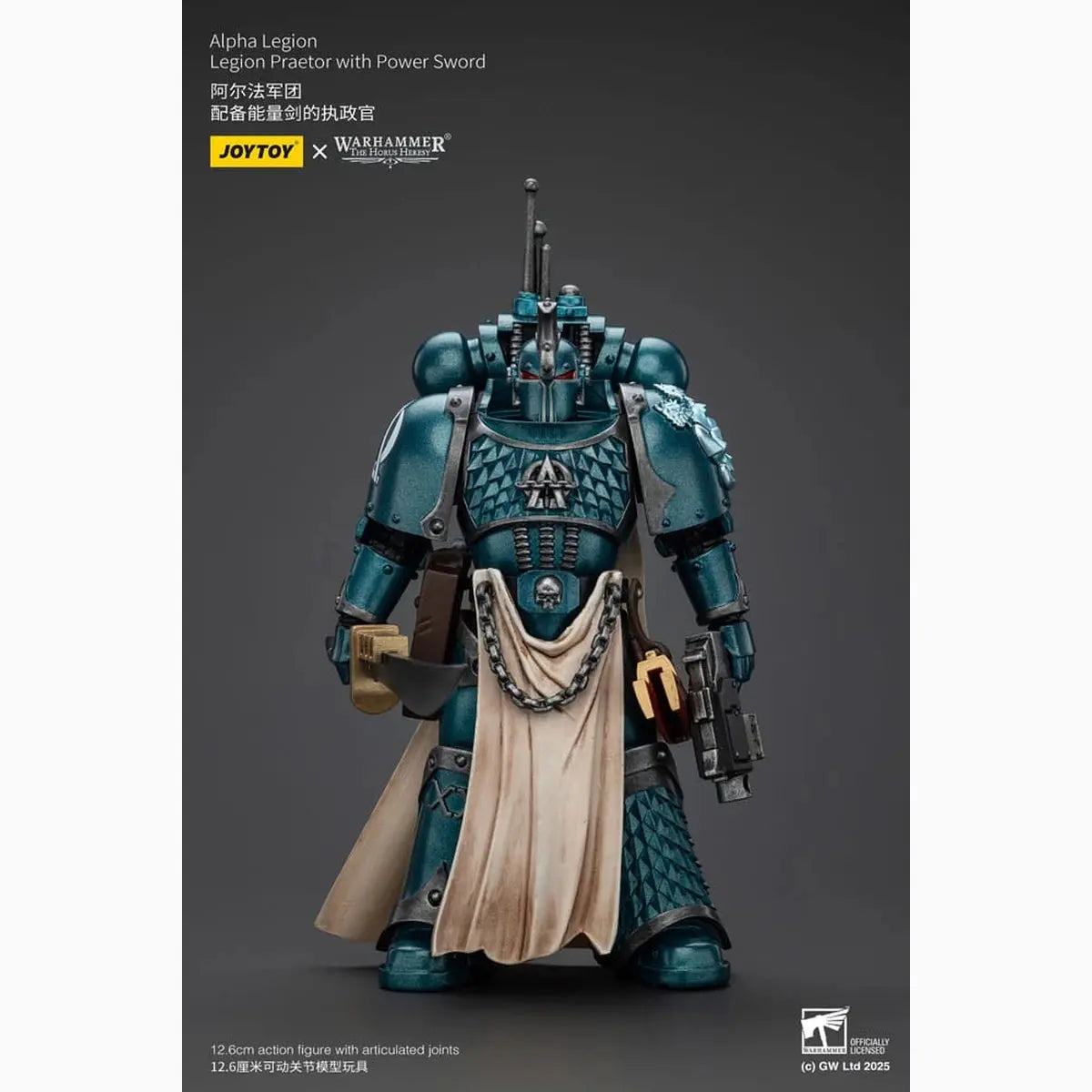 Warhammer The Horus Heresy figurine Alpha Legion Praetor with Power Sword 20 cm - Image 1
