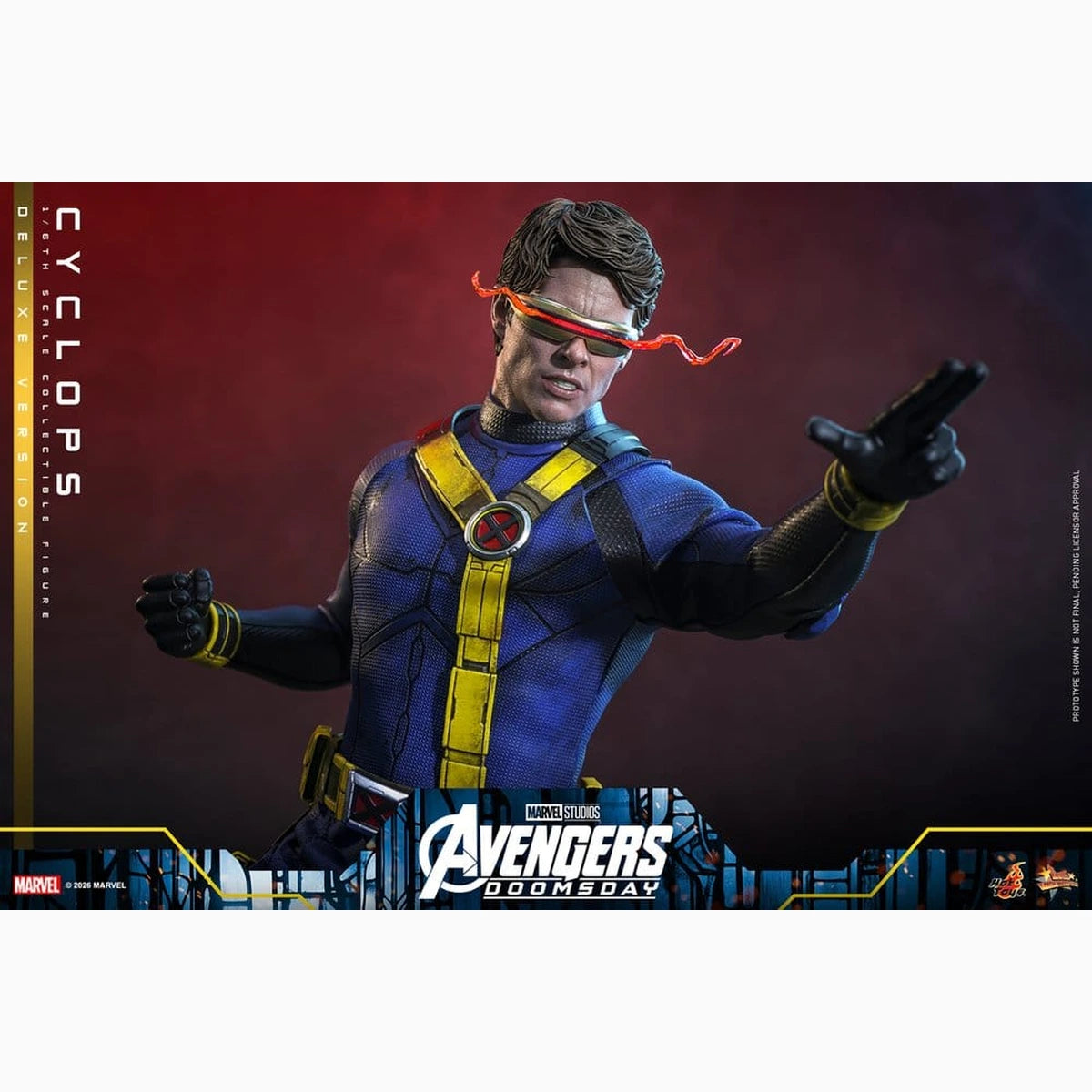 Avengers: Doomsday Movie Masterpiece figurine 1/6 Cyclops (Deluxe Version) 30 cm - Image 5