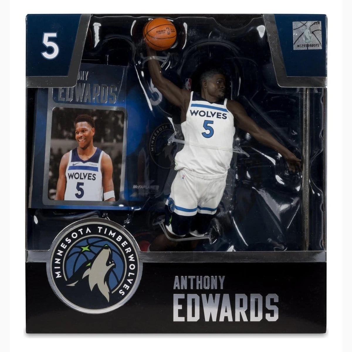 NBA McFarlane's SportsPicks figurine Anthony Edwards (Minnesota Timberwolves) 21 cm - Image 7