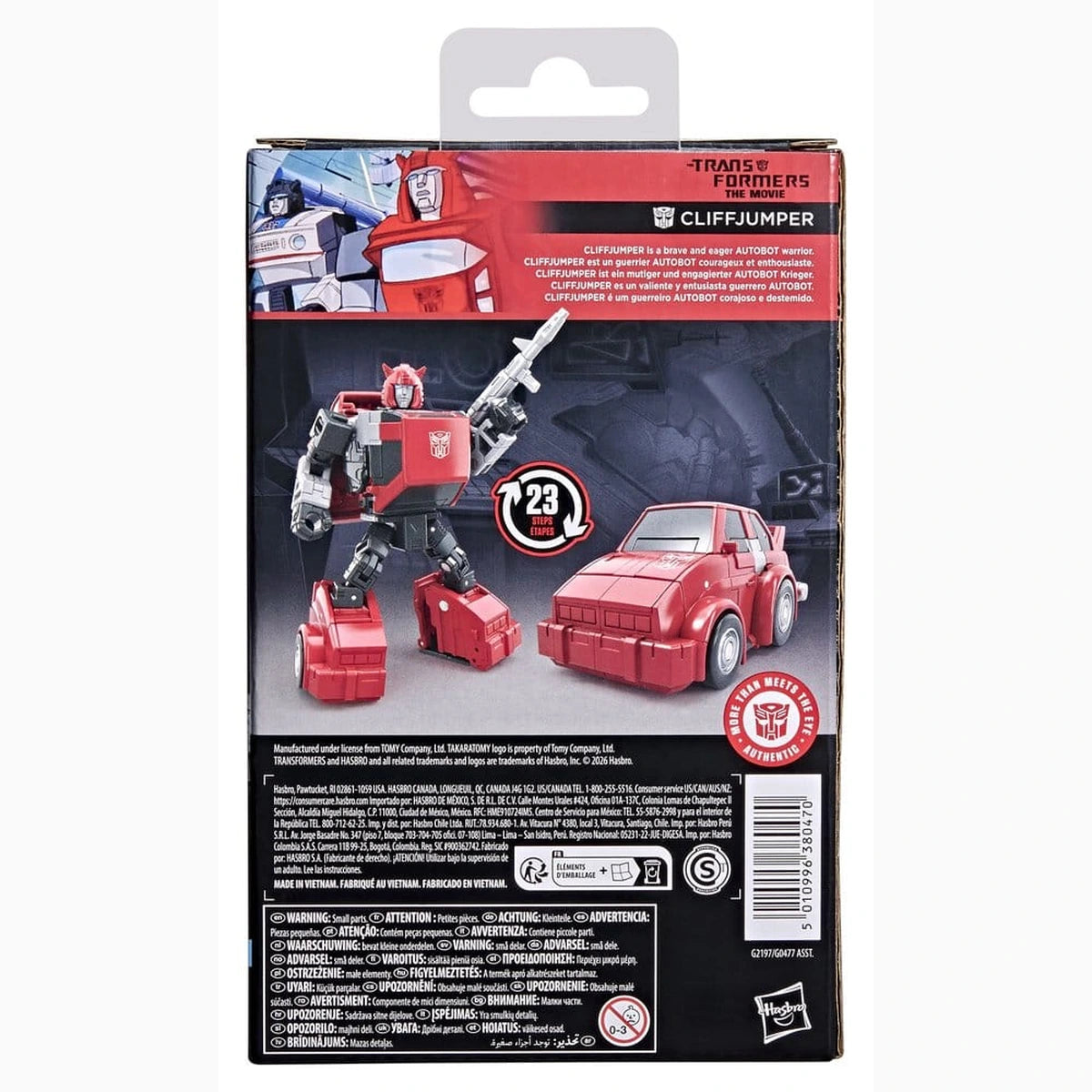 Les Transformers : le film Studio Series Deluxe Class figurine Cliffjumper 10 cm - Image 3