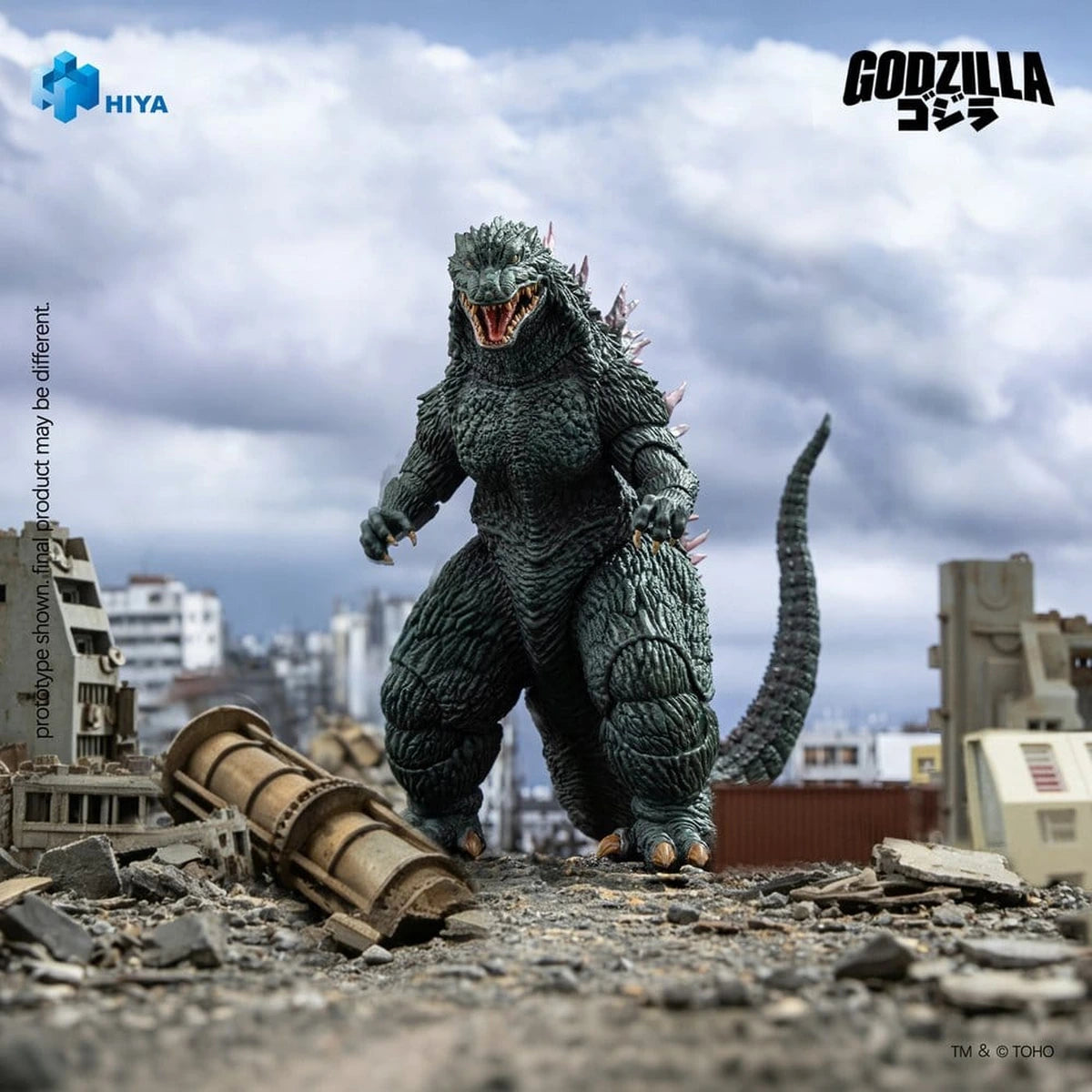 Godzilla vs. Megaguirus (2000) Exquisite Basic Series Figurine Godzilla 18cm - Image 3