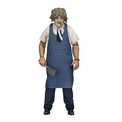Massacre à la tronçonneuse Clothed figurine Leatherface with Old Lady Mask 20 cm - Image 1