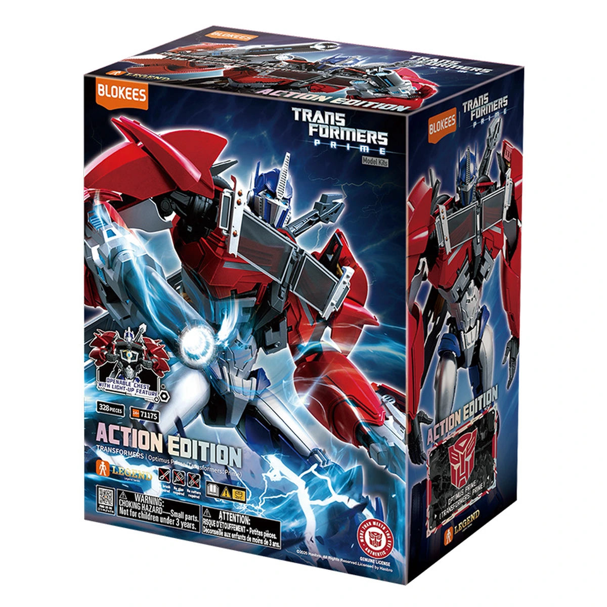 Transformers Blokees Action Edition Optimus Prime V2 - Image 1