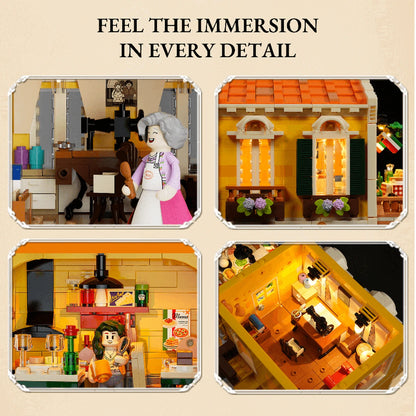 Lumibricks Town Life 15010 Italian Homestyle Restaurant - Image 3