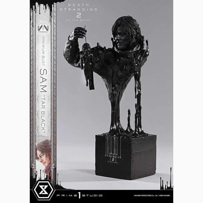 Death Stranding 2: On the Beach buste Premium 1/3 Sam Tar Black 44 cm - Image 5