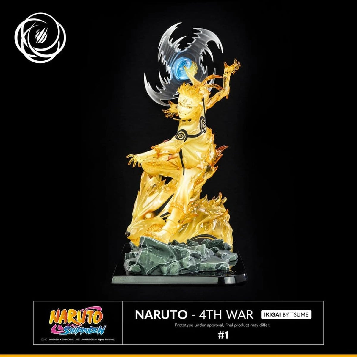 Naruto figurine 1/6 IKIGAI Naruto Fourth Great Ninja War - Image 1