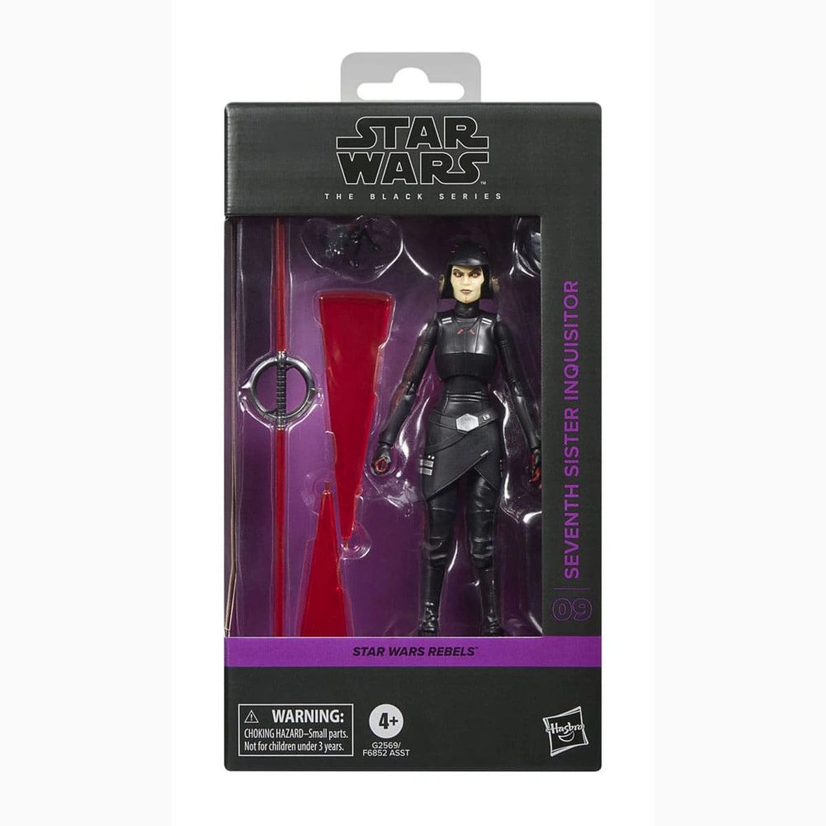 Star Wars: Rebels Black Series figurine Seventh Sister (Inquisitor) 15 cm - Image 5