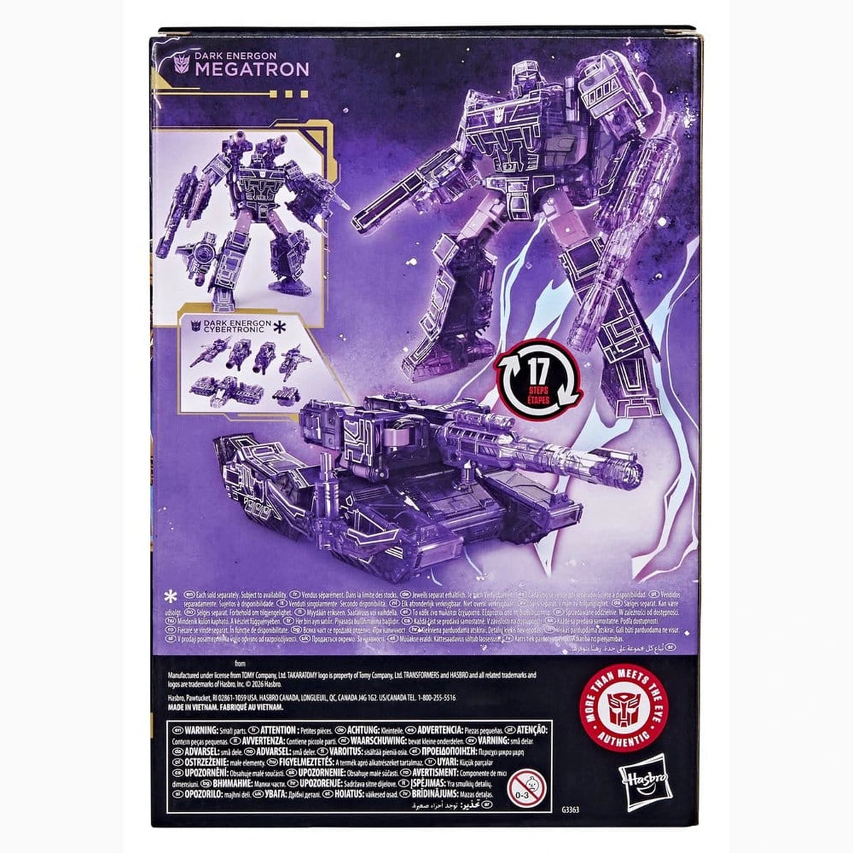 Transformers Age of the Primes Voyager Class figurine Dark Energon Megatron 17 cm - Image 3