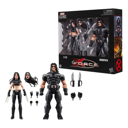 X-Force Marvel Legends pack 2 figurines X-23 & Warpath 15 cm - Image 4