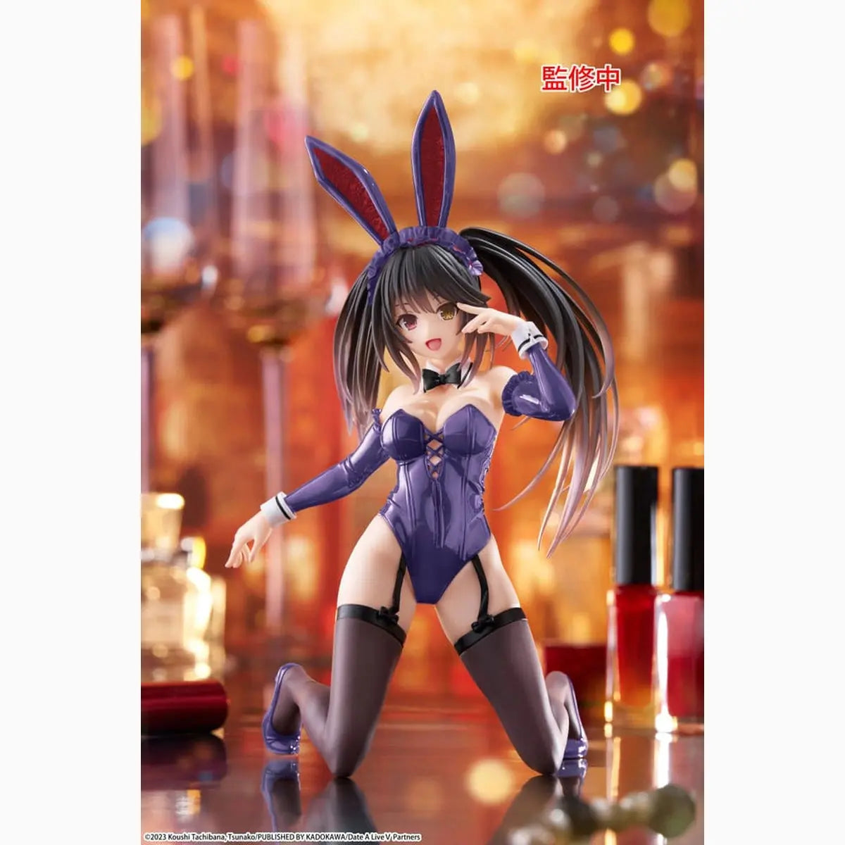 Date A Live V statuette PVC Desktop Cute Figure Kurumi Tokisaki Bunny Ver. Renewal 13 cm - Image 4