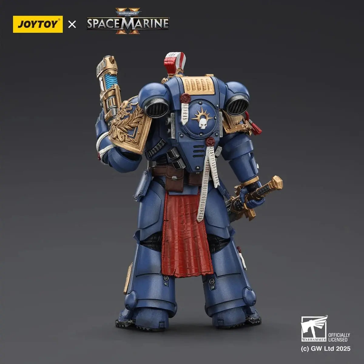 Warhammer 40,000: Space Marine 2 figurine Ultramarines Relic Primus Armourwith Plasma Pistol and Combat Blade 13 cm - Image 5
