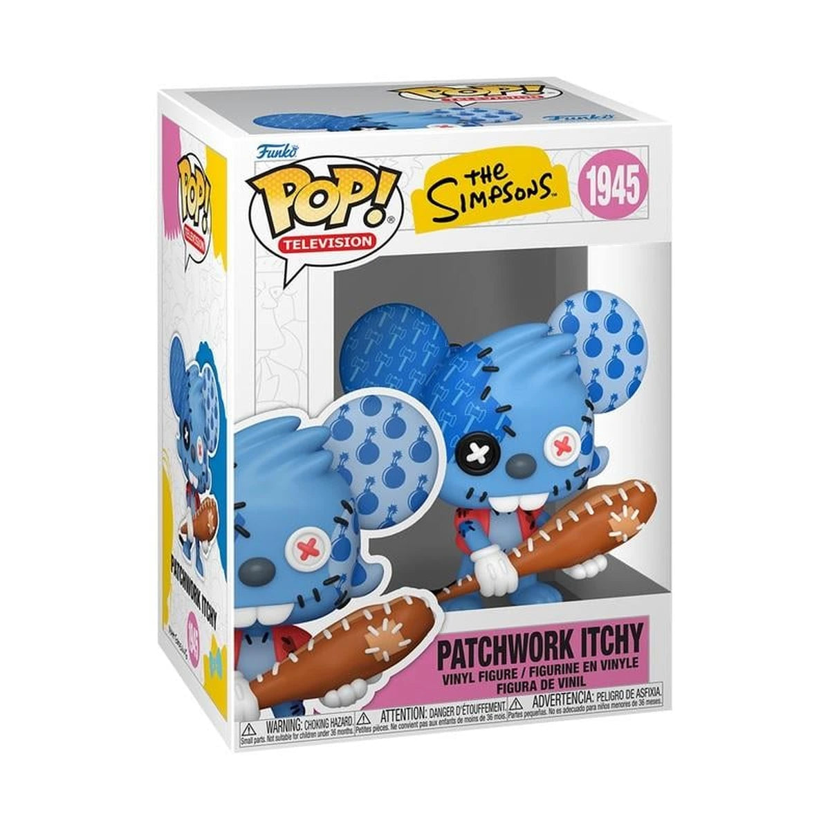 Simpsons Pop S23 Itchy Patchwork - Image 1