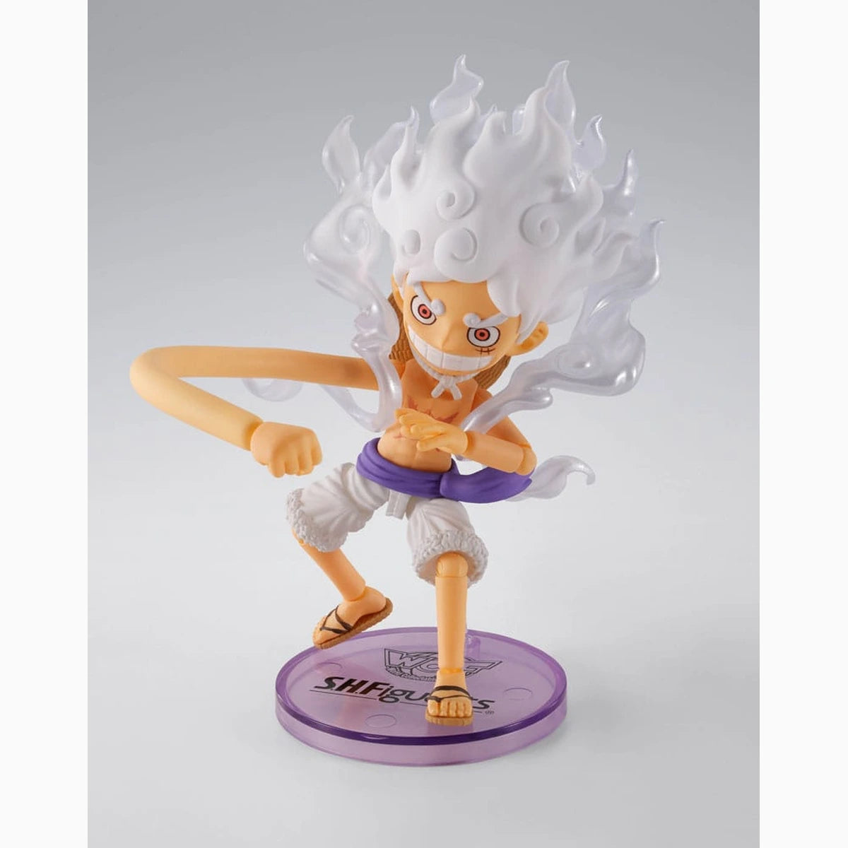 One Piece figurine World Collactable Figures x S.H. Figuarts Monkey D. Luffy Gear 5 8 cm - Image 5
