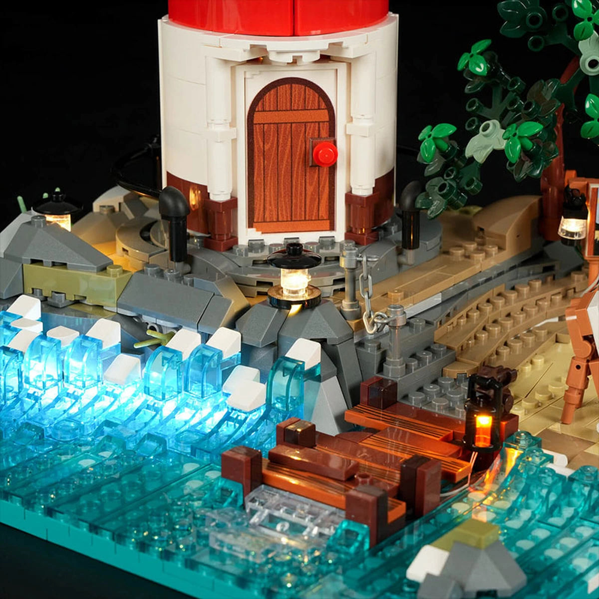 Lumibricks Road Trip 18007 Sunrise Lighthouse - Image 3