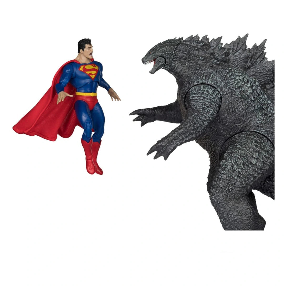 DC Justice League Monsterverse DC Multiverse pack de 2 figurines Superman Vs. Godzilla 30 cm - Image 4