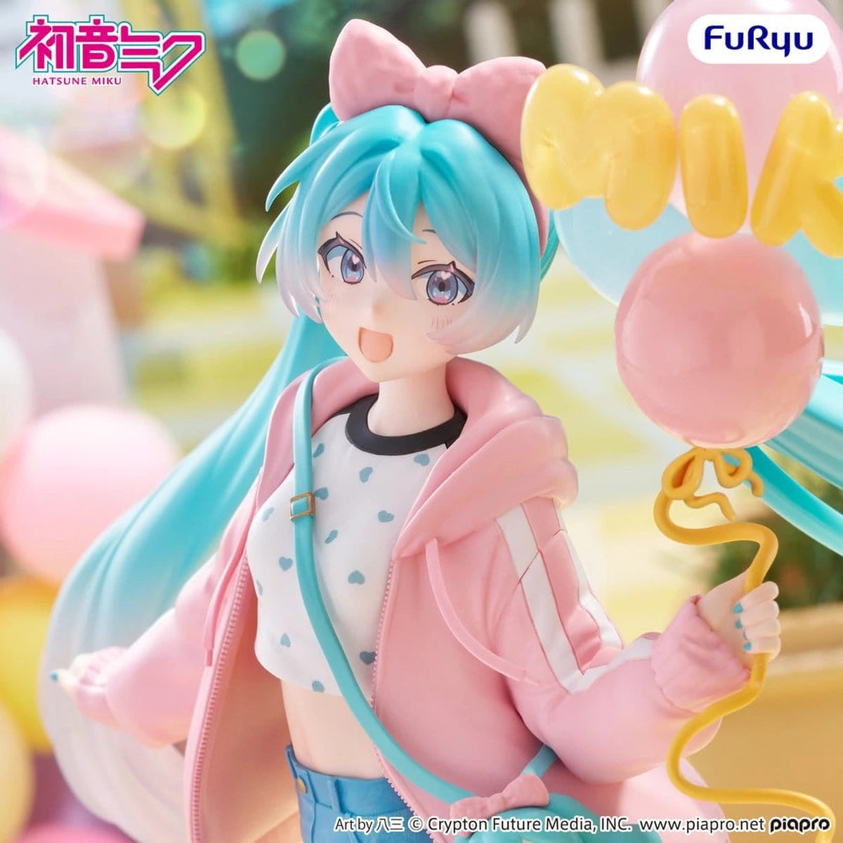 Hatsune Miku figurine PVC Muchute Theme Park Date Version 19 cm - Image 3