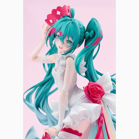 Hatsune Miku GT Project G.S. Collection figurine PVC 1/7 Racing Miku 15th "Rhapsody" 2010-2025 27 cm - Image 7