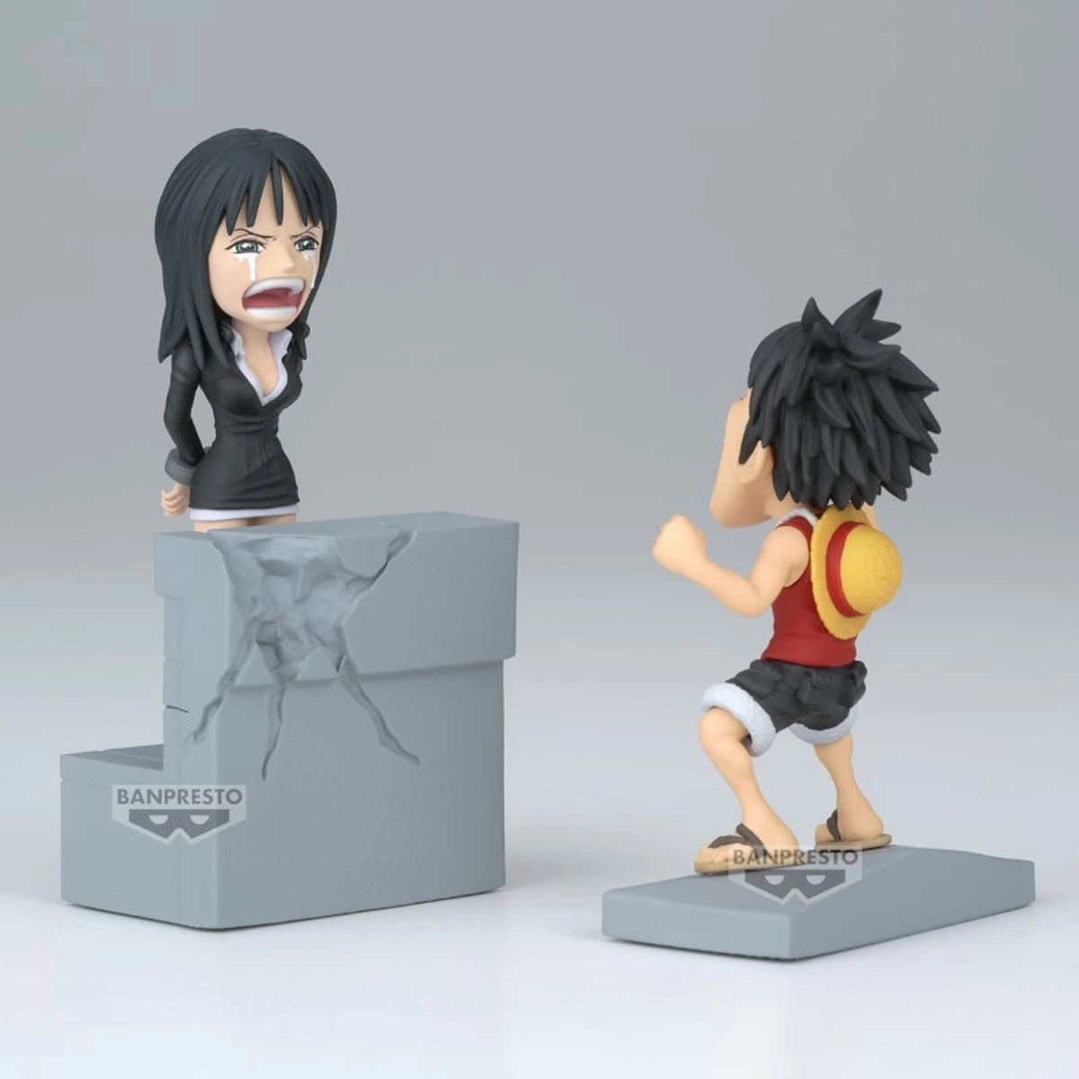 One Piece WCF Log Stories Monkey D Luffy & Nico Robin 10cm W125 - Image 4