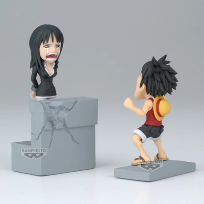 One Piece WCF Log Stories Monkey D Luffy & Nico Robin 10cm W125 - Image 4