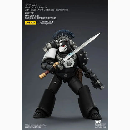 Warhammer 40,000 figurine Raven Guard MkVI Tactical Sergeant 12 cm - Image 7