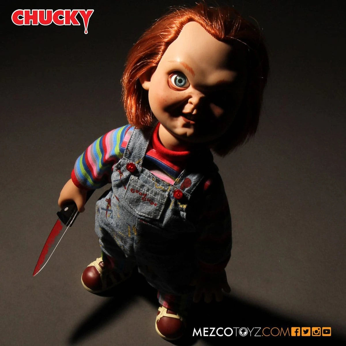 Chucky Jeu d´enfant poupée sonore Sneering Chucky 38 cm - Image 3