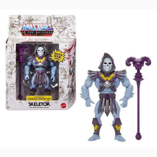 Masters of the Universe Origins figurine Sketchbook Series: Skeletor 14 cm - Image 3