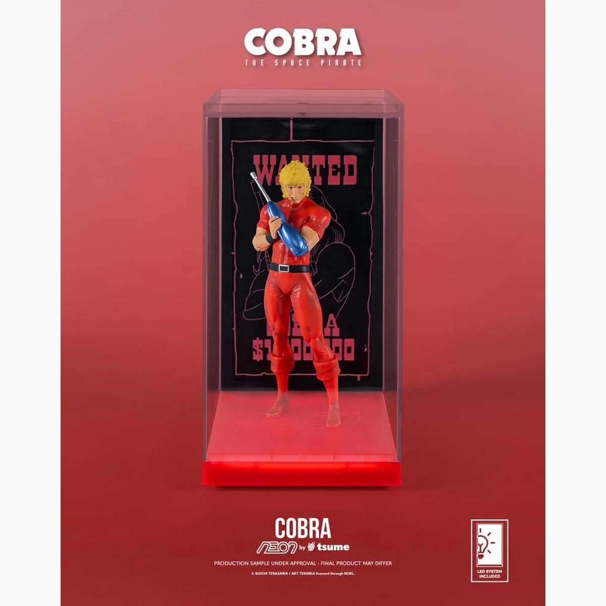 Cobra figurine Neon 1/9 Cobra The Space Pirate 20 cm - Image 4