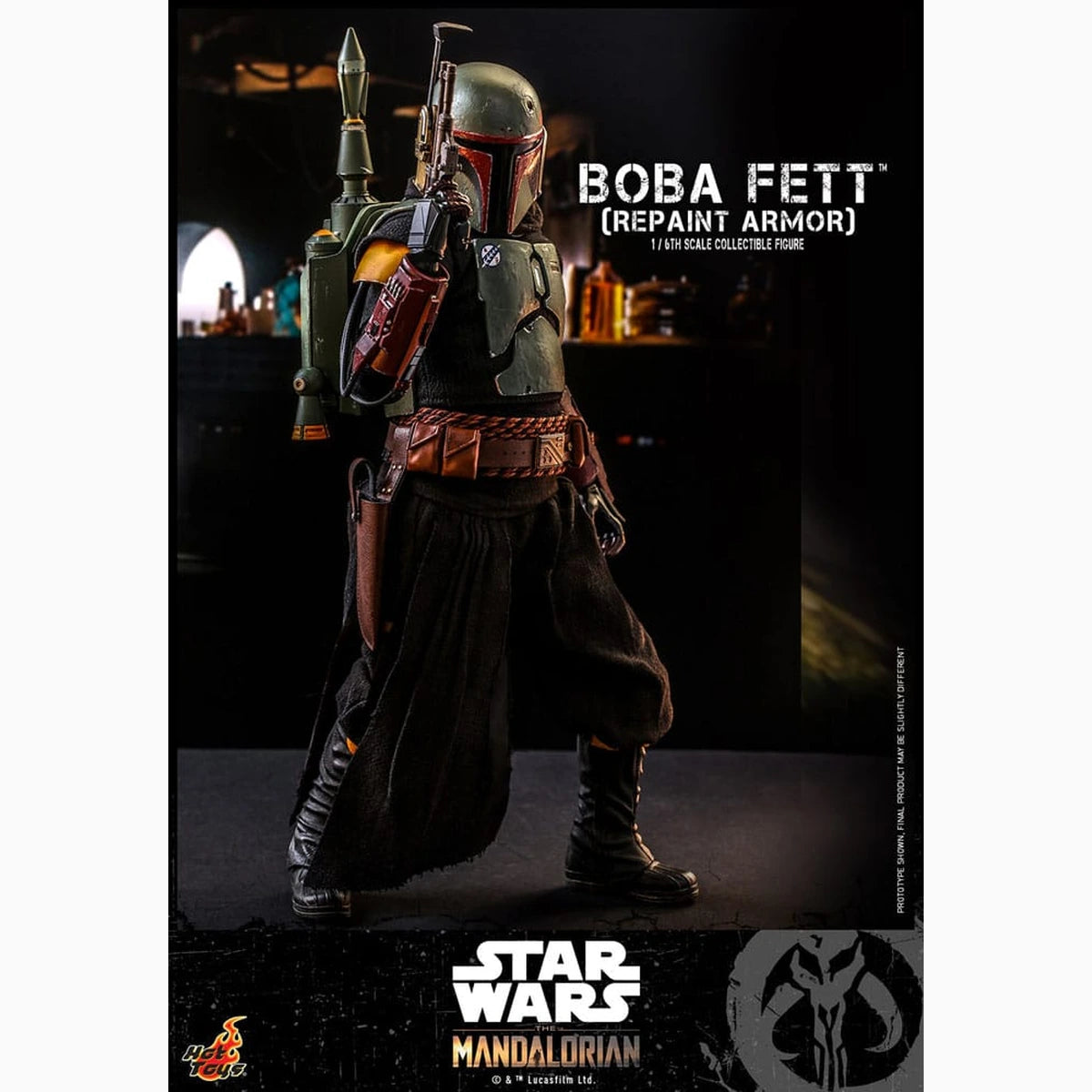 Star Wars: The Mandalorian figurine 1/6 Boba Fett Repaint Armor Special Edition 30 cm - Image 4