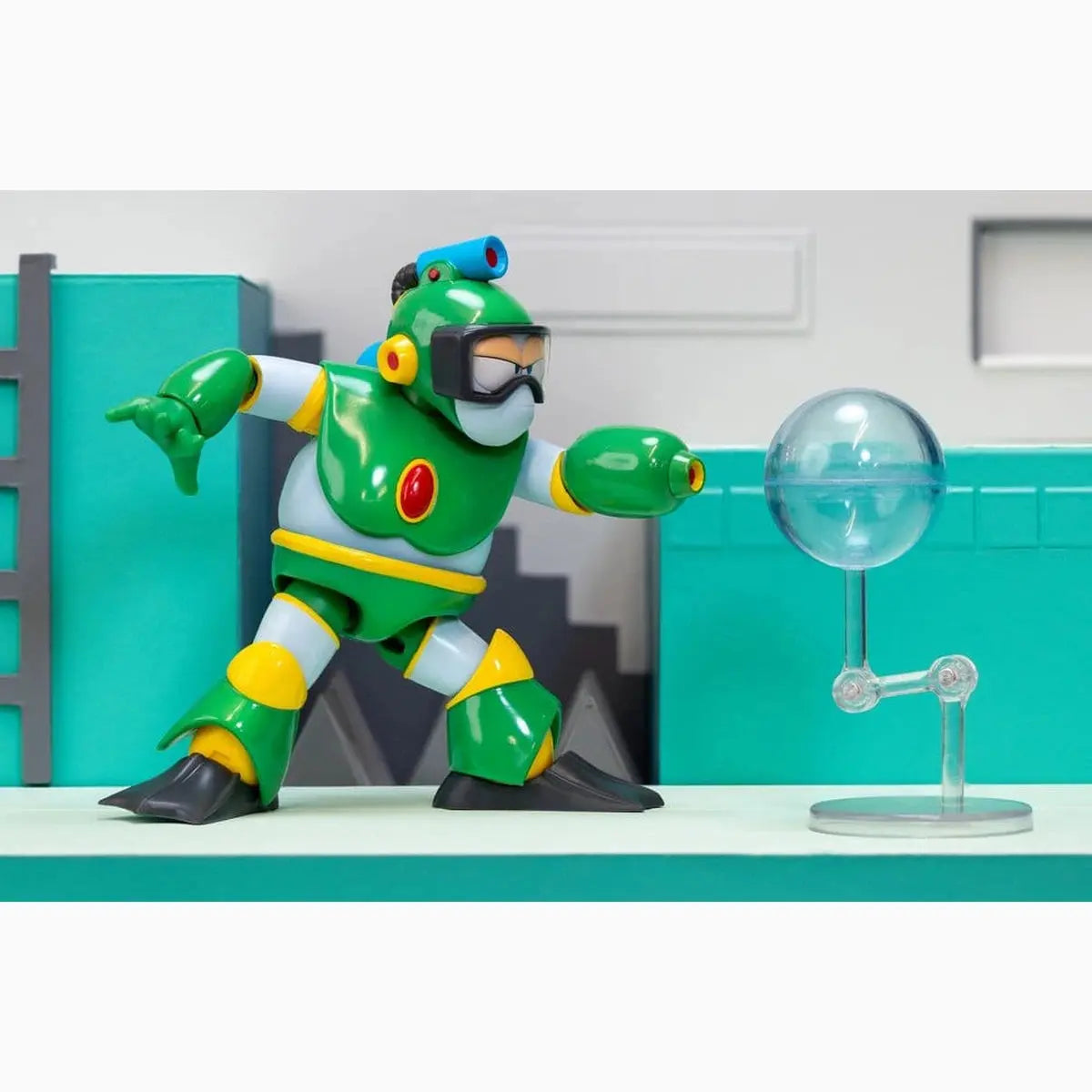 Mega Man figurine Bubble Man 11 cm - Image 5