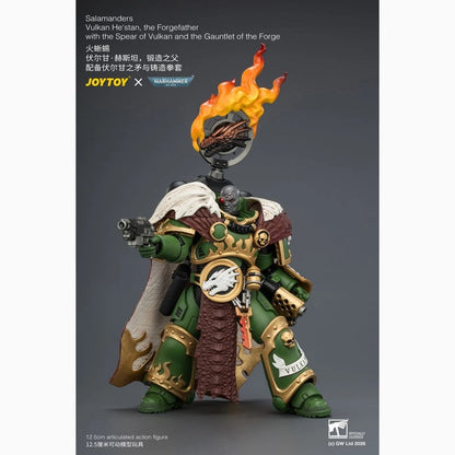 Warhammer figurine Salamanders Vulkan He'stan, the Forgefather 13 cm - Image 3