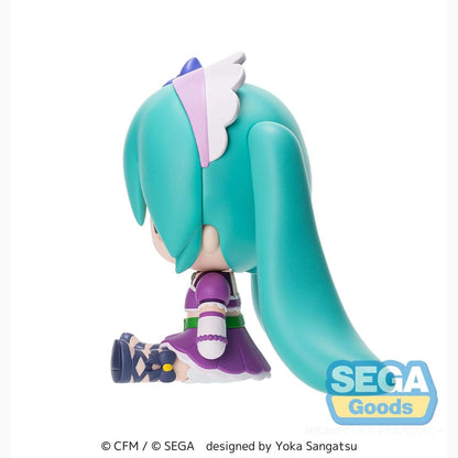 Character Vocal Series 01: Hatsune Miku figurine Fuwa Petit Chibi Hatsune Miku x Love and Berry Dress Up and Dance! Sparkly Purple 8 cm - Image 4