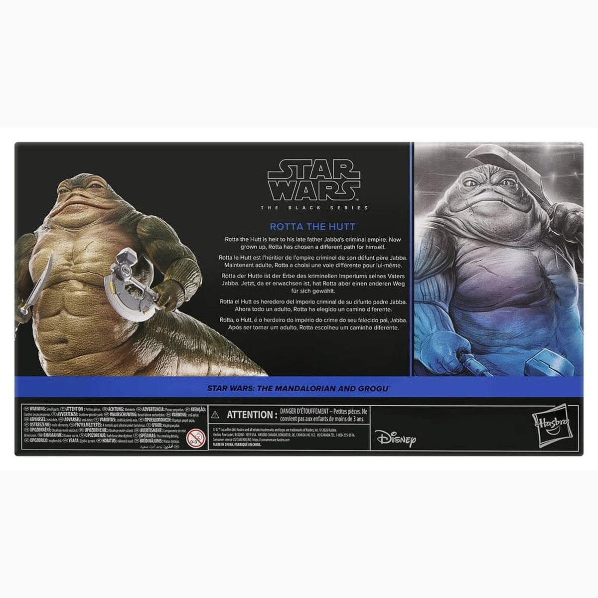 Star Wars: The Mandalorian and Grogu Black Series figurine Rotta the Hutt 17 cm - Image 5