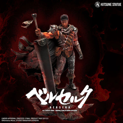 Berserk Statue Resine 1/6 Guts 38cm - Image 1