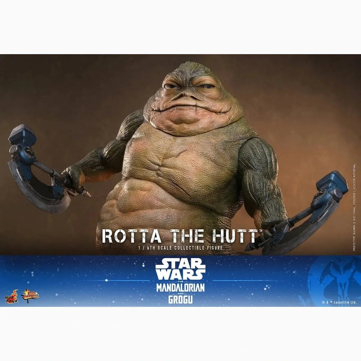 Star Wars Movie Masterpiece figurine 1/6 Rotta The Hutt 32 cm - Image 7