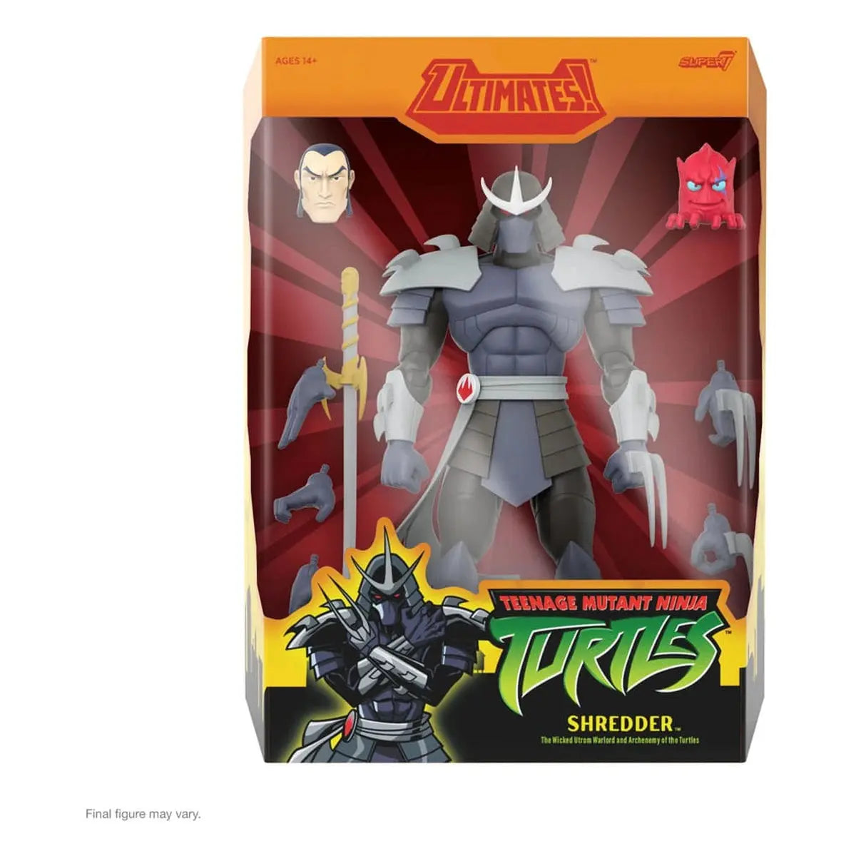 Teenage Mutant Ninja Turtles figurine Ultimates Wave 13 Shredder 18 cm - Image ajoutée 9