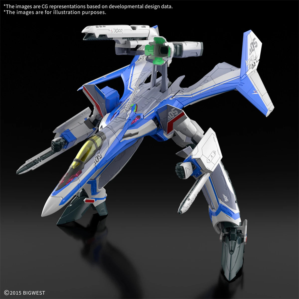 Macross HG 1/100 VF-31J Siegfried Hayate Immelmann Use - Image 2